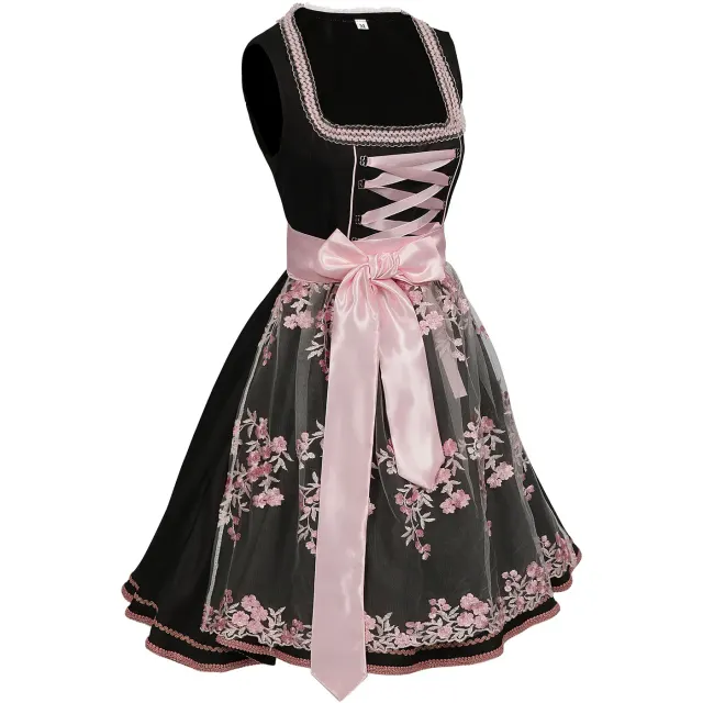 Women's Bavarian Oktoberfest Beer Dress Costume Set detail 14