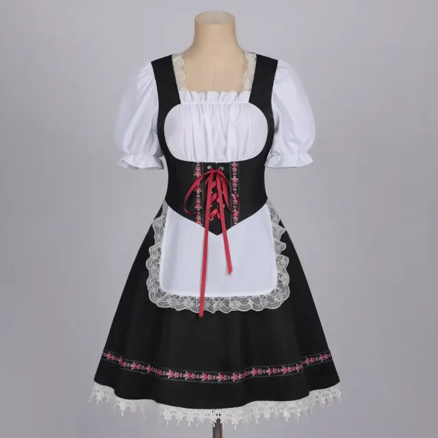 Women's Bavarian Oktoberfest Beer Dress for Halloween Carnival detail 1