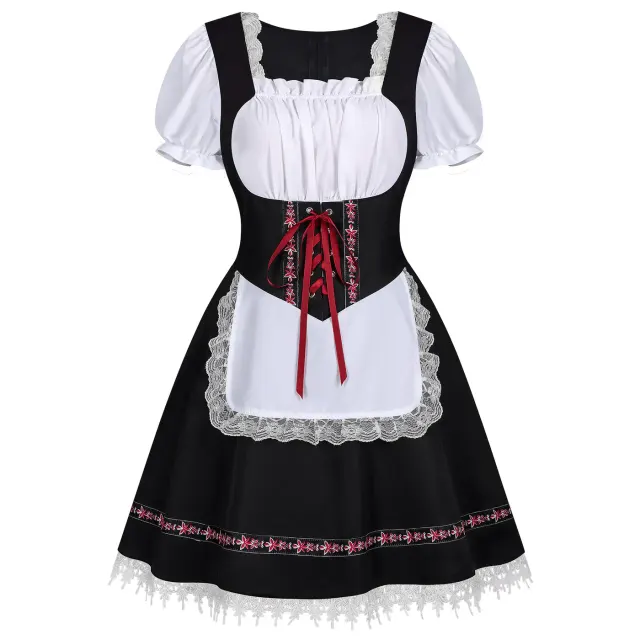 Women's Bavarian Oktoberfest Beer Dress for Halloween Carnival detail 2