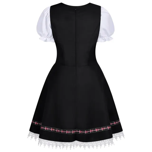 Women's Bavarian Oktoberfest Beer Dress for Halloween Carnival detail 3
