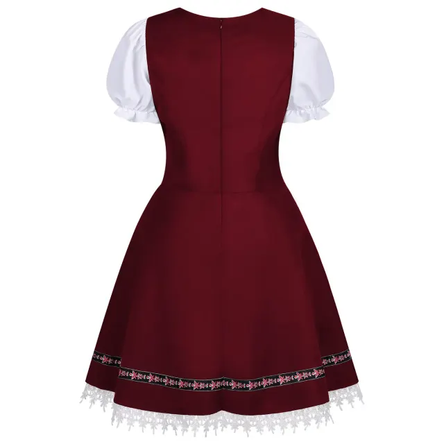 Women's Bavarian Oktoberfest Beer Dress for Halloween Carnival detail 5