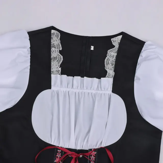Women's Bavarian Oktoberfest Beer Dress for Halloween Carnival detail 6