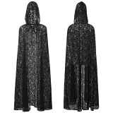 2485 Tulle Cloak Style 3 - Black