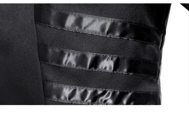 detalle de Vestido frac gótico para mujer, disfraz de escenario medieval de Halloween 9