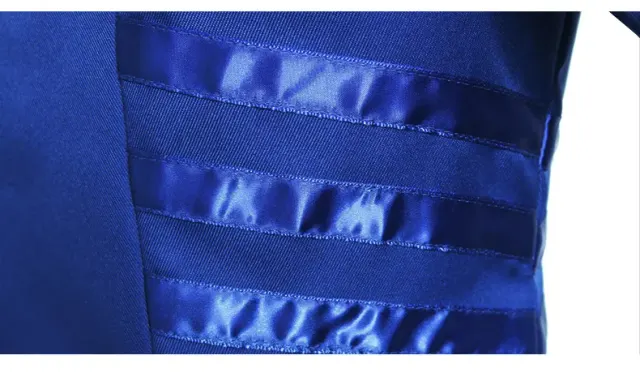 detalle de Vestido frac gótico para mujer, disfraz de escenario medieval de Halloween 23