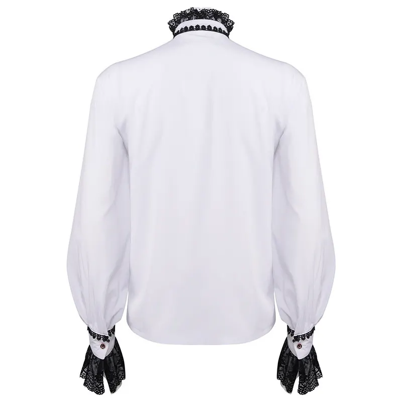 Women's Gothic Tailcoat Medieval Punk Stage Costume detail 16
