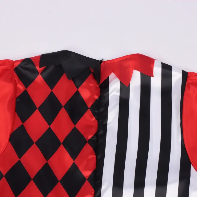 Halloween Circus Clown Women's Cosplay Dress for Stage Performance detail 9