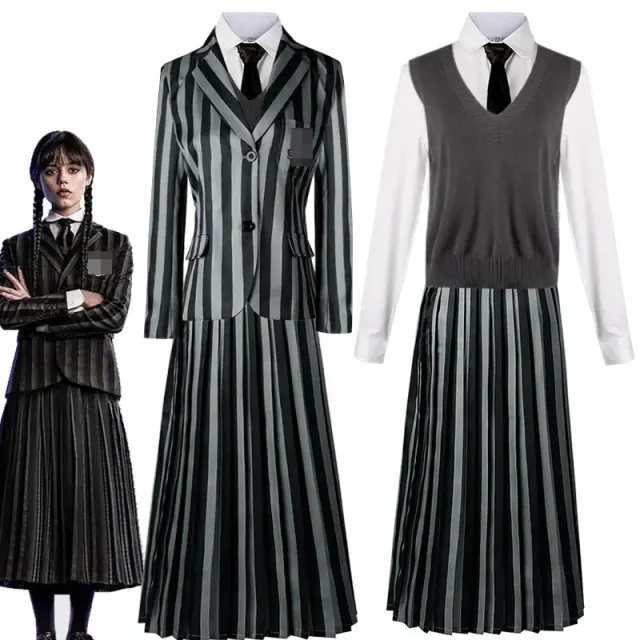 Women's Halloween Cosplay Printed Ball Gown Dress & Sets detail 6