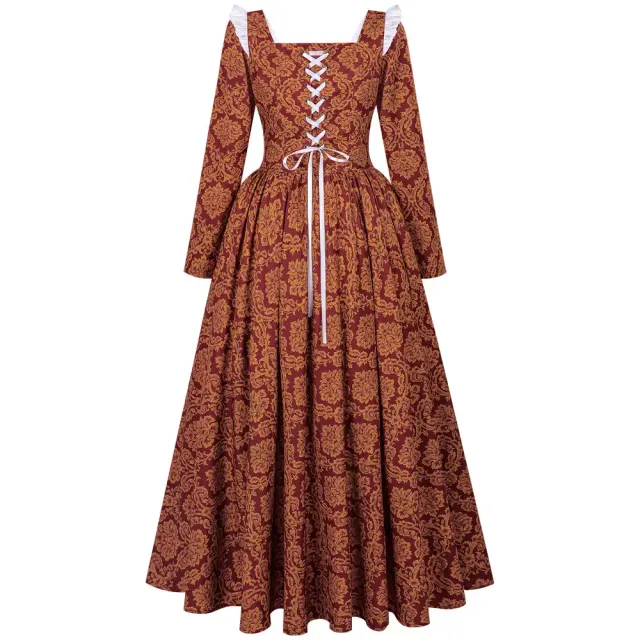 Women's Italian Renaissance Borgia Queen Ball Gown detail 2