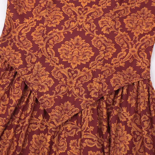 Women's Italian Renaissance Borgia Queen Ball Gown detail 4