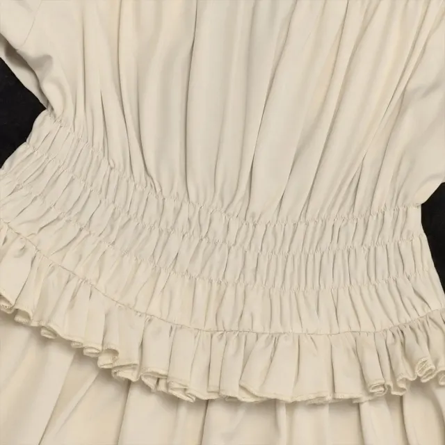 Women's Off-Shoulder Ruffled Knight Cosplay Dress detail 10