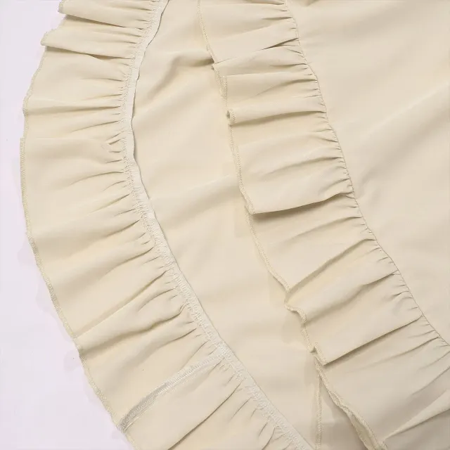 Women's Off-Shoulder Ruffled Knight Cosplay Dress detail 11