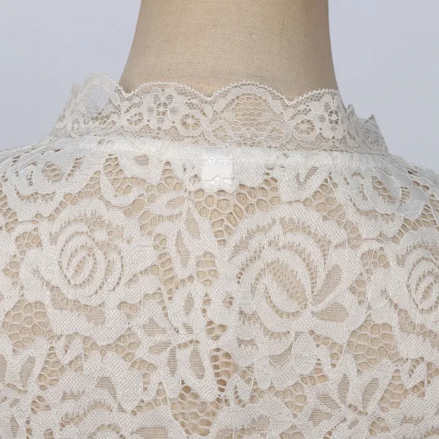 Women's Solid Lace Short-Sleeve Oktoberfest Cosplay Shirt detail 5