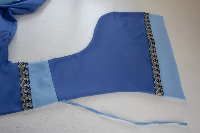 Women's Medieval Renaissance Irish Long Dress for Theater Cosplay detail 11