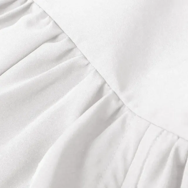 Women's Medieval Renaissance Irregular Hem Short-Sleeve Dress detail 4