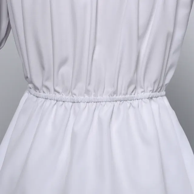 Women's Off-Shoulder Ruffle Short Sleeve Solid Blouse detail 5