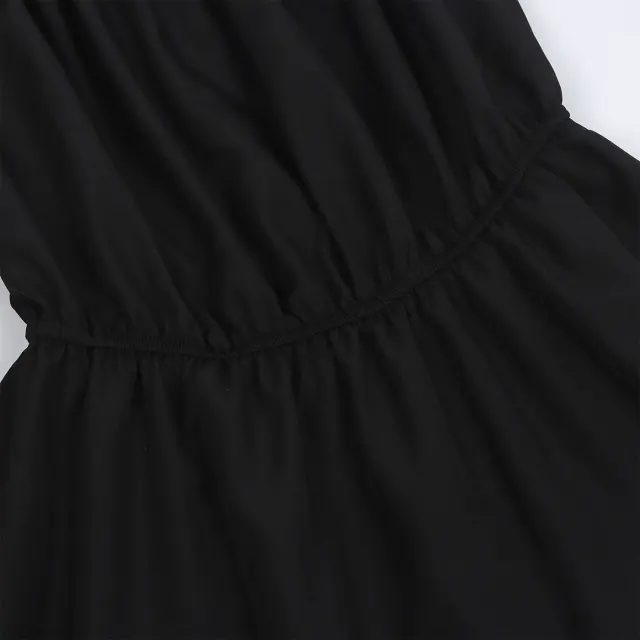 Women's Off-Shoulder Ruffle Short Sleeve Solid Blouse detail 12