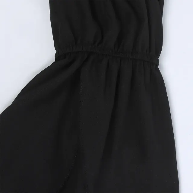 Women's Off-Shoulder Ruffle Short Sleeve Solid Blouse detail 14