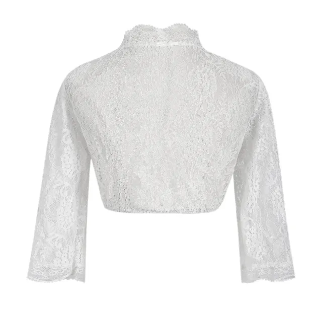 Women's Oktoberfest Bavarian Lace Bodice Cosplay Dress detail 7