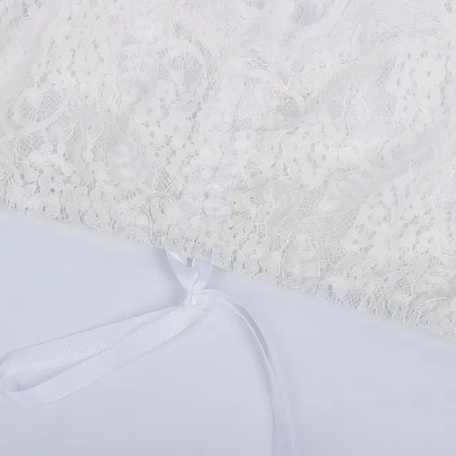 Women's Oktoberfest Bavarian Lace Bodice Cosplay Dress detail 11