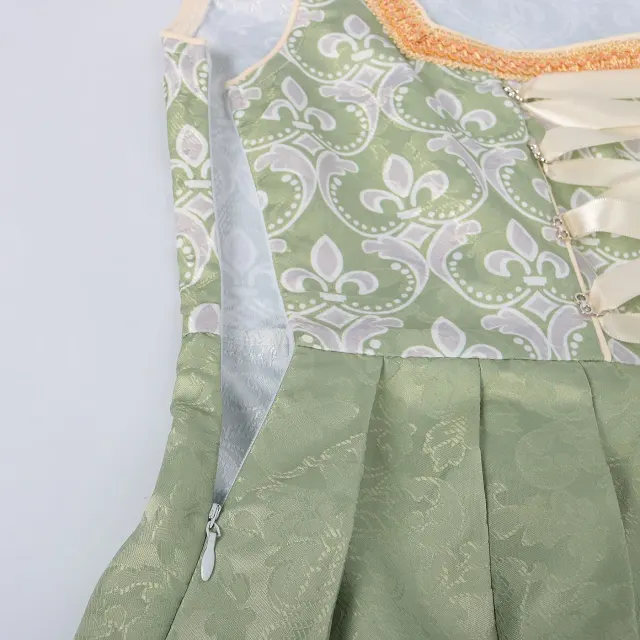 Women's Oktoberfest Beer Dress Lace Jacquard Stage Costume detail 12