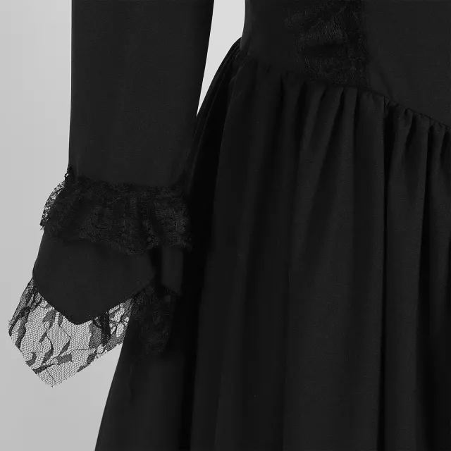Women's Plus Size Renaissance Lace Court Dress for Halloween Cosplay detail 4