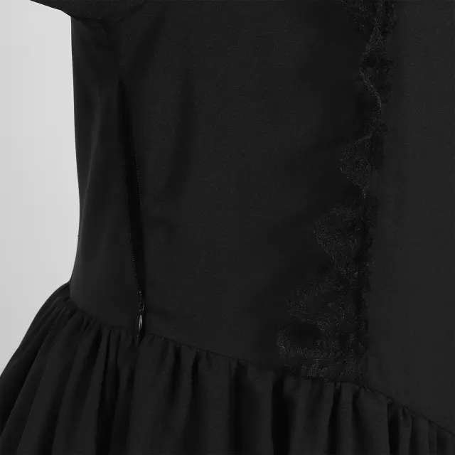 Women's Plus Size Renaissance Lace Court Dress for Halloween Cosplay detail 6
