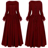 Renaissance Dress Style 6 - Red