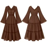 Renaissance Dress - Brown