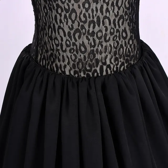Women's Sexy Strapless Tulle Skirt Stage Costume Set detail 14