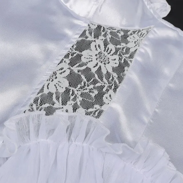Women's Sexy Strapless Tulle Skirt Stage Costume Set detail 24
