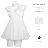 Tulle Skirt - White