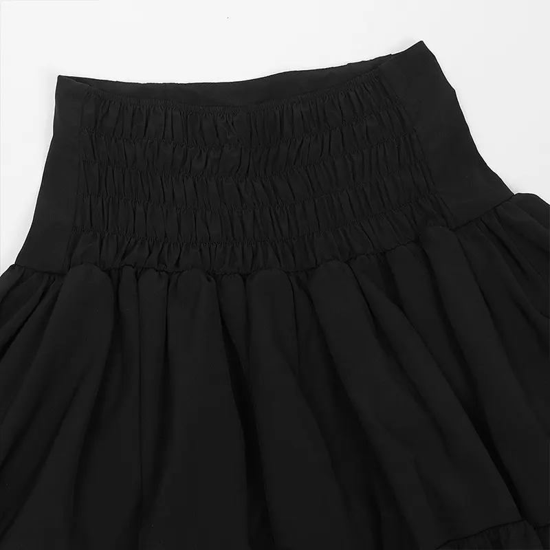 Women's Victorian Renaissance Layered High-Waist Court Skirt detail 6