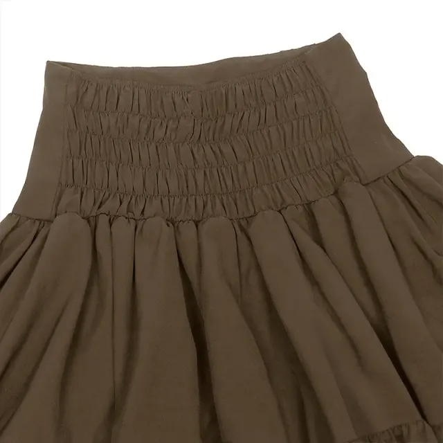 Mehrlagiger Damen-Hofrock mit hoher Taille im viktorianischen Renaissance-Stil Detail 20