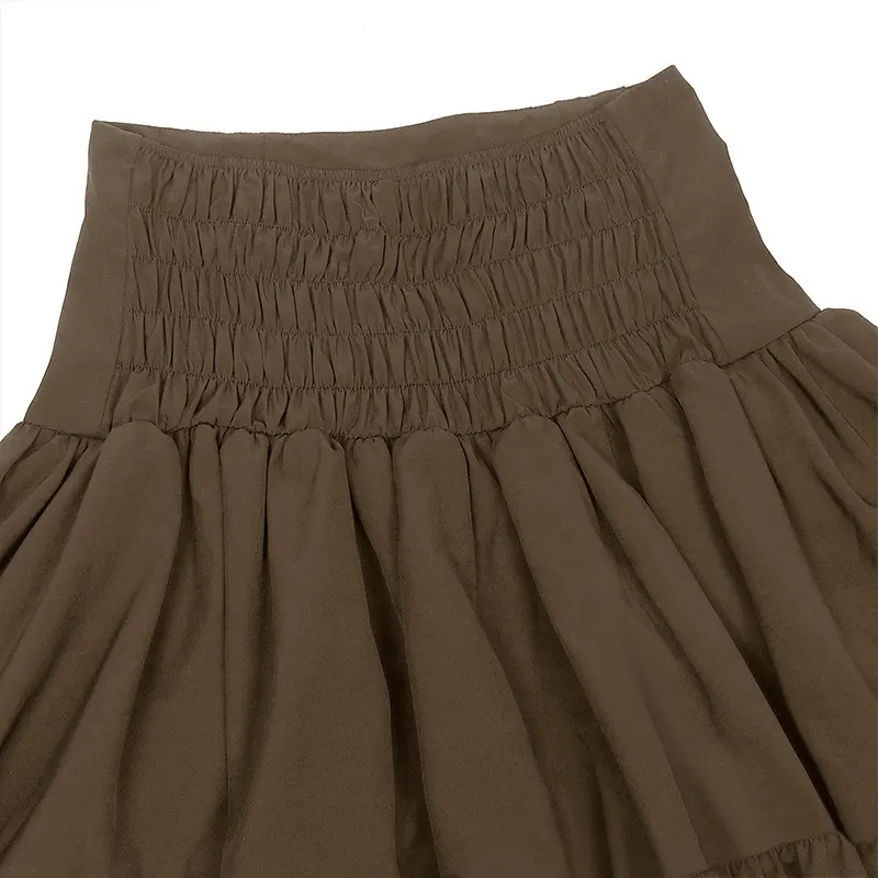 Women's Victorian Renaissance Layered High-Waist Court Skirt detail 20