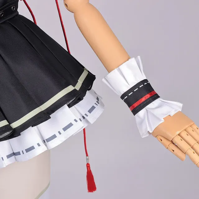 Xiaozhi Green Bamboo Anime Qipao Cosplay Costume detail 7