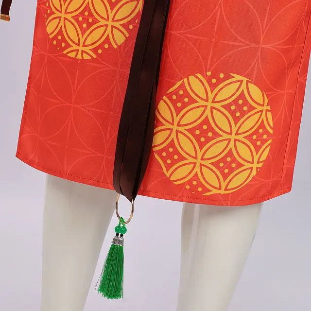 Year of the Horse Tanjiro Giyu Cosplay Costume Set detail 8