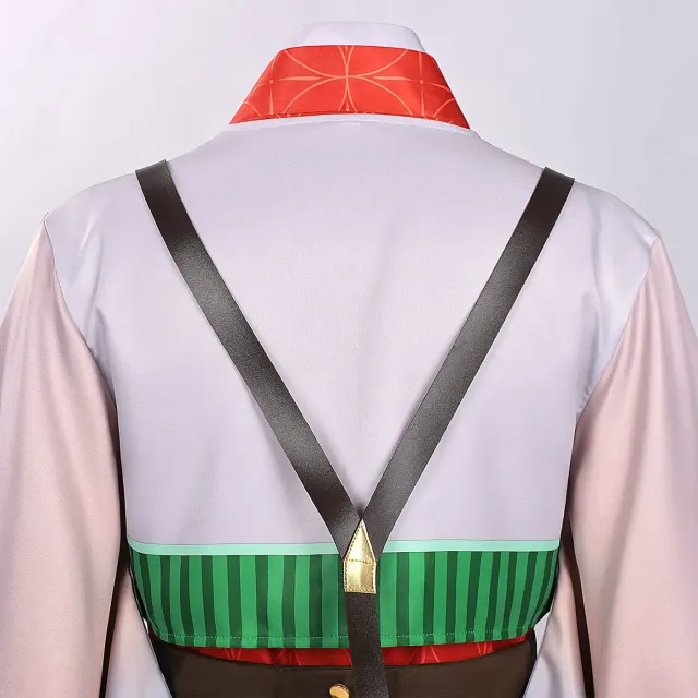 Year of the Horse Tanjiro Giyu Cosplay Costume Set detail 9