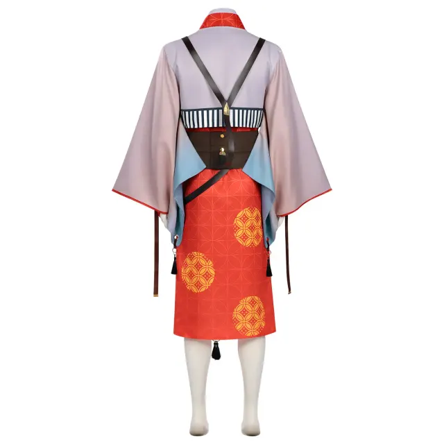 Year of the Horse Tanjiro Giyu Cosplay Costume Set detail 22