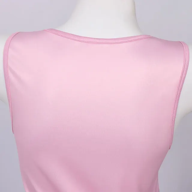 Zenless Zone Zero Qianxia Pink Print Cosplay Vest detail 8