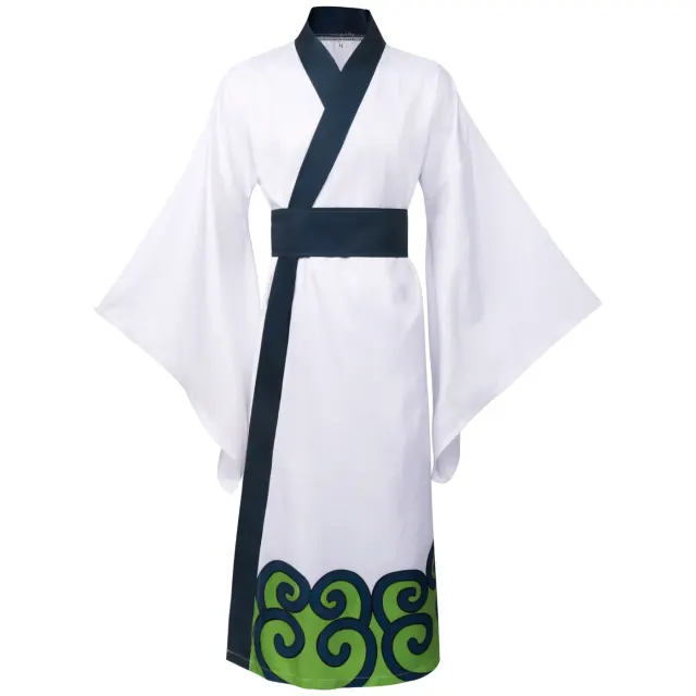 Zoro Juro Yukata Cosplay Costume Long-Sleeve Anime Kimono Set detail 2