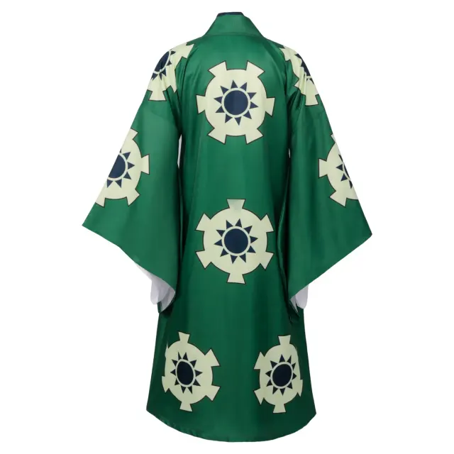 Zoro Juro Yukata Cosplay Costume Long-Sleeve Anime Kimono Set detail 7